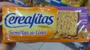 Cerealitas - Galletitas con semillas de lino