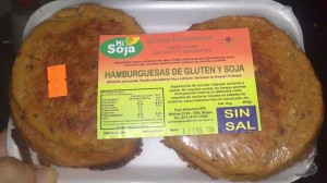 Mi soja - Hamburguesas de gluten y soja