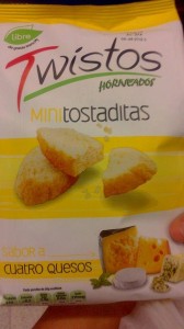 Twistos - Tostadas sabor 4 quesos